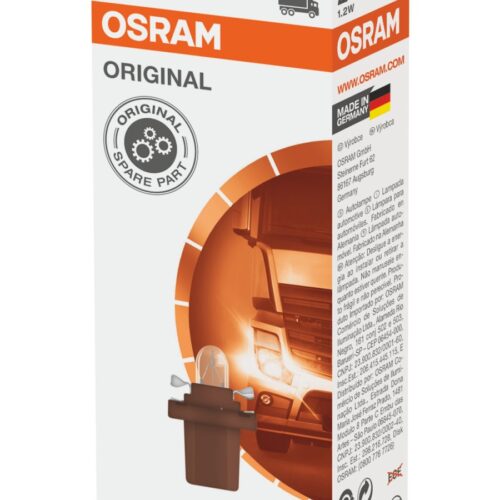4008321297211 Osram Original BX8,5d 24V 1,2W 2741MFX
