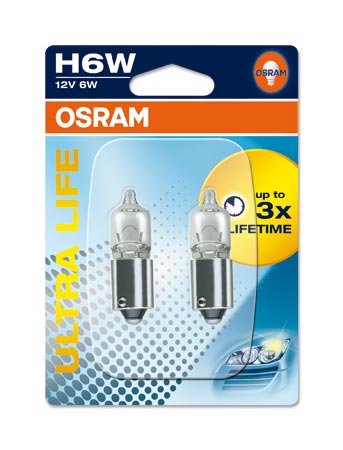 4008321415325_3 OSRAM Ultra Life 64132ULT-02B BAX9s 12V 6W H6W