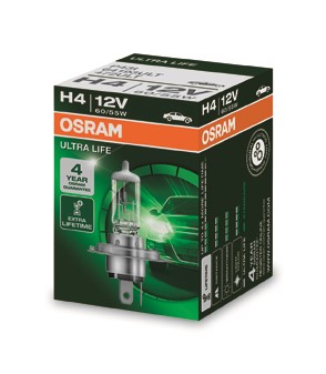 Halogeen OSRAM ULTRA LIFE H4 12V 60/55W