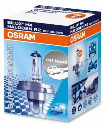 4008321856357 Halogeen OSRAM SUPER BRIGHT PREMIUM H4 P43T 12V 100/90W