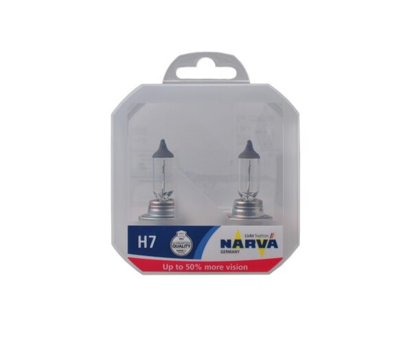 4013790006196 NARVA KOMPLEKT H7 RP50+ PX26d 55W 12V