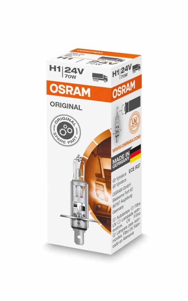 10557172 LSCLA40 4.7W827 220-240VFR E27FC APOSRAM v1.indd Halogeen OSRAM Originaal 64155 P14,5s 24V 70W H1