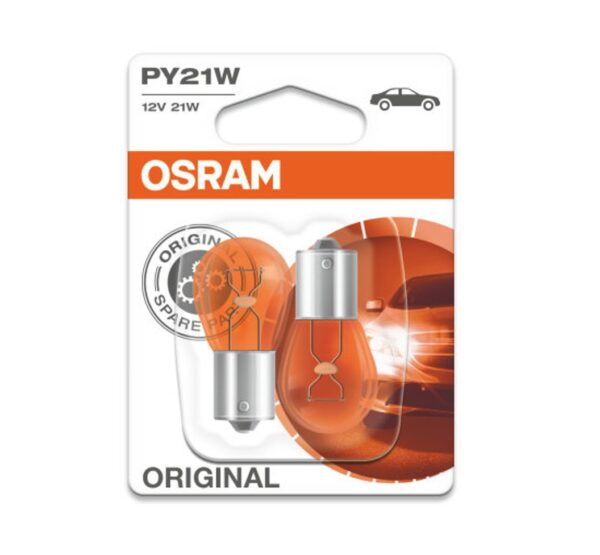4050300925462 OSRAM Original 7507 BAU15s 12V 21W PY21W 02B