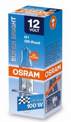4052899126282 Halogeen OSRAM SUPER BRIGHT PREMIUM H1 PX14,5s 12V 100W