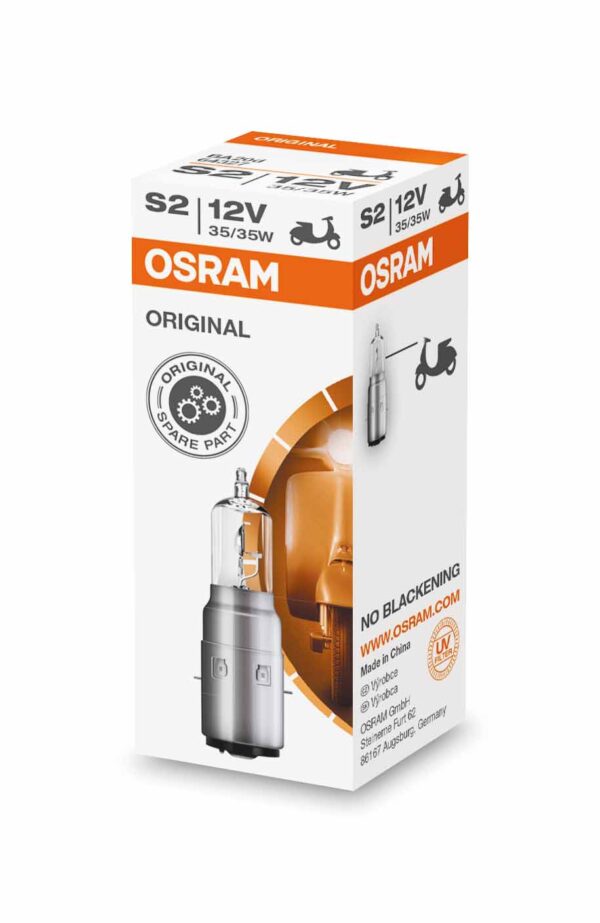10557172 LSCLA40 4.7W827 220-240VFR E27FC APOSRAM v1.indd OSRAM Original 64327 S2 BA20d 35/35W 12V