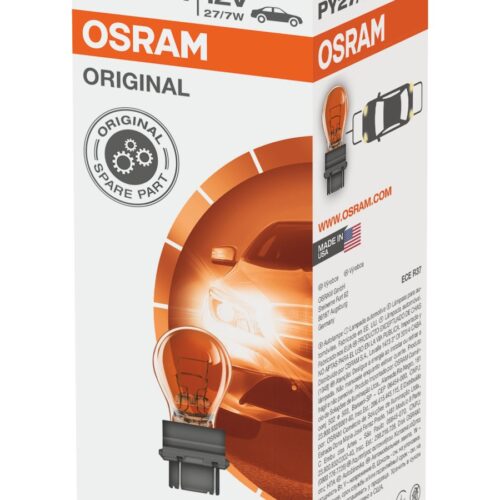 4052899178731 OSRAM Orginal 3757AK PY27/7W 12V 27/7W S8 WEDGE merevaigukollane