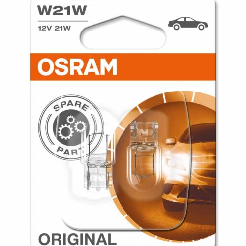 G10592258_Bli1_H3_64151_12V_55W_PK22s_01B_MiG_02.indd OSRAM originaal W21W 12V 21W W3x16d 02B