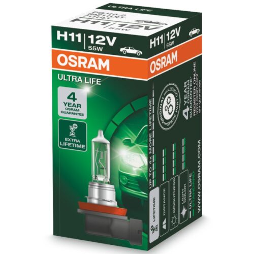 4052899431164 Osram ULTRA LIFE H11 PGJ19-2 12V 55W 64211ULT