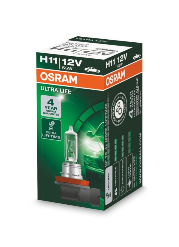 Osram ULTRA LIFE H11 PGJ19-2 12V 55W 64211ULT