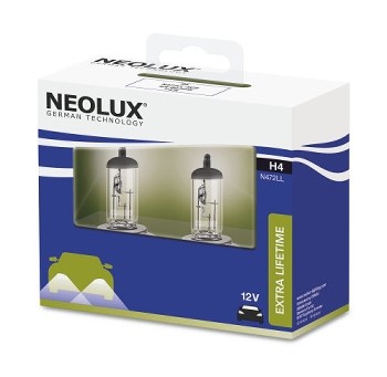 4052899500990 NEOLUX Extra Lifetime P43t 12V 60/55W H4