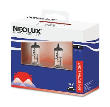 4052899501034 NEOLUX Extra Light +50% P43t 12V 60/55W H4