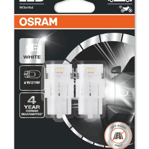 4062172149235 Osram LEDriving® 7505DWP-02B 2W/12V W3x16d ≠ "W21W" valge 6000K