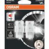 Osram LEDriving® 7505DRP-02B 1,4W/12V W3x16d ≠ "W21W" punane