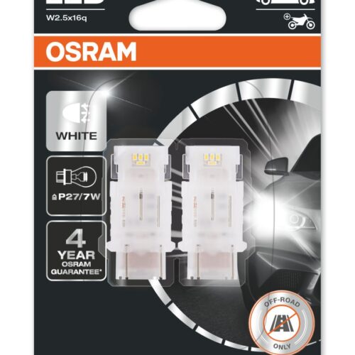 4062172151641 Osram LEDriving® 3157DWP-02B 2W/12V W3x16q ≠ "P27/7W" valge 6000K