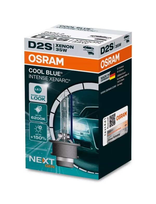 Osram Xenarc COOL BLUE® Intense NextGen D2S P32d-2 35W