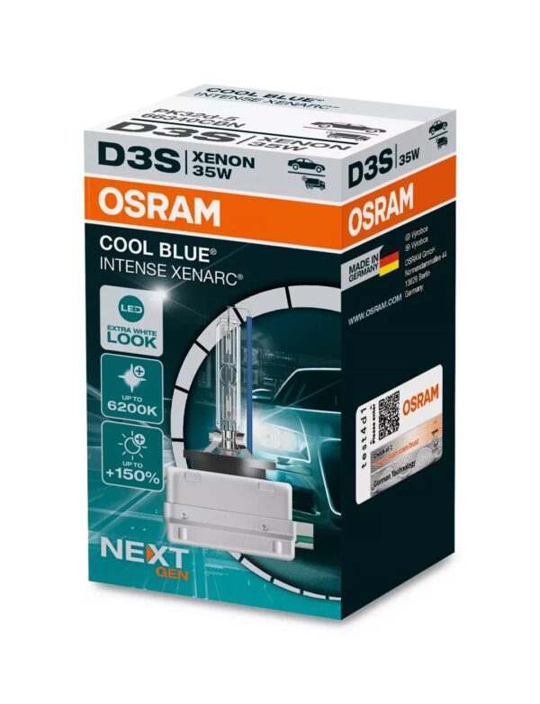 Osram Xenarc COOL BLUE® Intense NextGen D3S Pk32d-5 35W