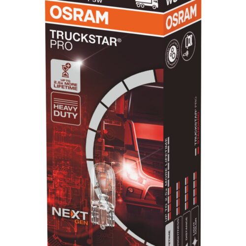 4062172158305 Halogeen OSRAM TRUCKSTAR PRO +100% W2,1x9,5d 5W 24V W5W