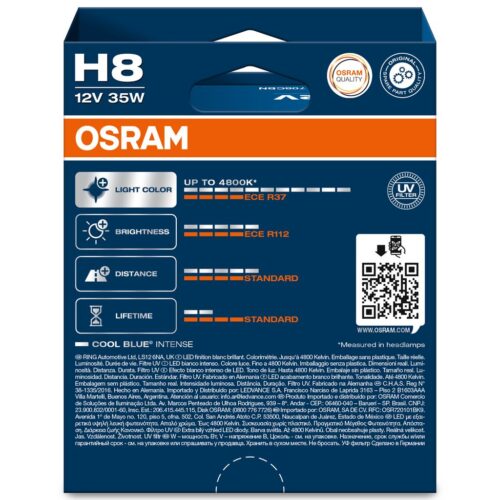 4062172387750_2 OSRAM COOL BLUE INTENSE 64212CBN-2HB H8 PGJ19-1 12V 35W