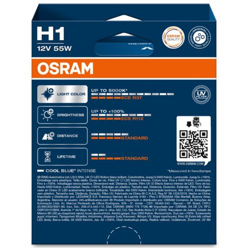 4062172388061_2 OSRAM COOL BLUE INTENSE 64150CBN-2HB H1 P14,5s 12V 55W