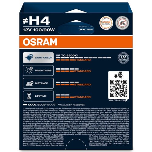 4062172388221_2 OSRAM COOL BLUE BOOST 62210CBB-2HB ~H7 PX26d 12V 80W
