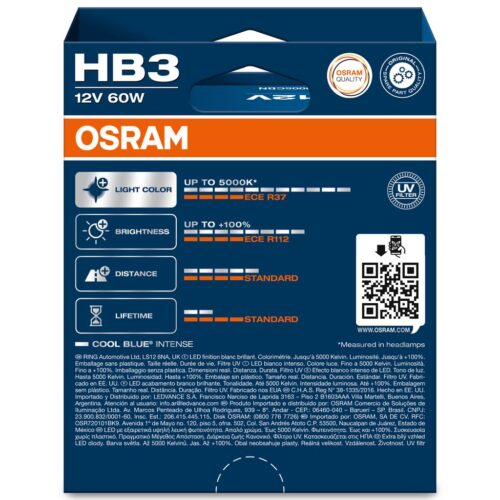 4062172388269_2 OSRAM COOL BLUE INTENSE 9005CBN-2HB HB3 P20d 12V 60W