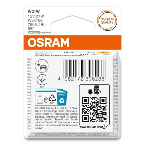 4062172396288_2 OSRAM ORIGINAL 7505-2BL W21W W3x16d 12V 21W