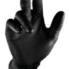 Grippaz Nitrile Fishscale 240mm 6mil 50tk/karp Must Suurus L