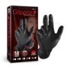 Grippaz Nitrile Fishscale 240mm 6mil 50tk/karp Must Suurus XXL