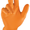 5391515867697_02 Grippaz Nitrile Fishscale 240mm 6mil 50tk/karp Oranž Suurus XXL