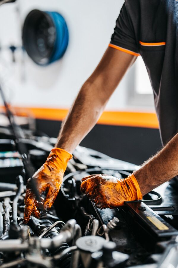 5391515867697_03 Grippaz Nitrile Fishscale 240mm 6mil 50tk/karp Oranž Suurus XXL