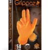 5391515867697_04 Grippaz Nitrile Fishscale 240mm 6mil 50tk/karp Oranž Suurus XXL