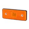 HORPOL LED gabariidituli - HOR42 LD161/4 oranž reflektoriga 12/24V ECE