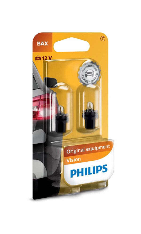 Philips Bax 8,5d/2 must 12V1.2W BAX8,5d/2 must B2
