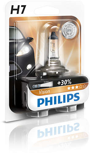 8711500406071 Philips Vision +30% H7 12V 55W 01B