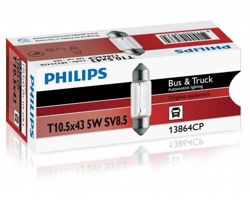 8711500482334 Philips Festoon T10,5x43 5W 24V5W SV8,5 CP