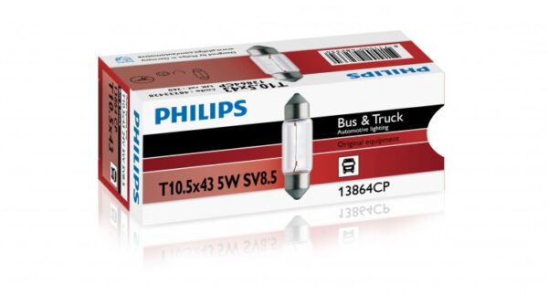 Philips Festoon T10,5x43 5W 24V5W SV8,5 CP