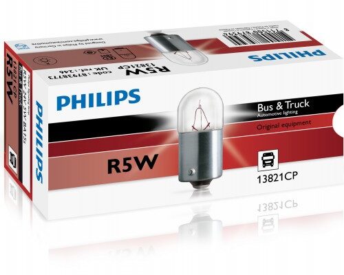 8711500483386 Philips R5W 5W BA15S 24V 13821CP