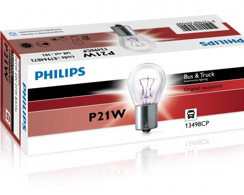8711500484154 Philips P21W BA15s 24V 21W CP