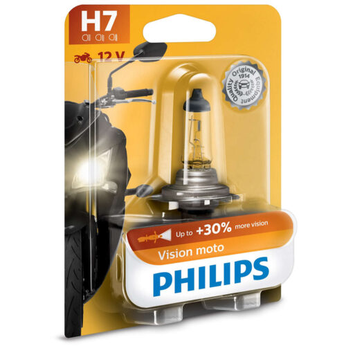 8711500490261 Philips H7 Vision Moto 12V55W PX26d BW