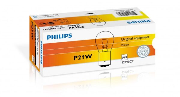 Philips Vision P21W 21W 12V 12498CP