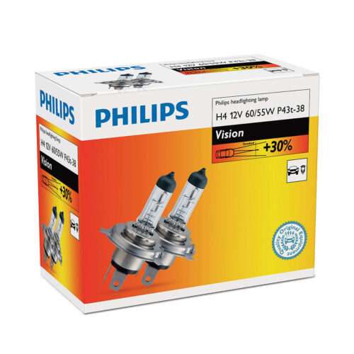 8711500780287 Philips H4 Vision 12V60/55W P43t-38 C2