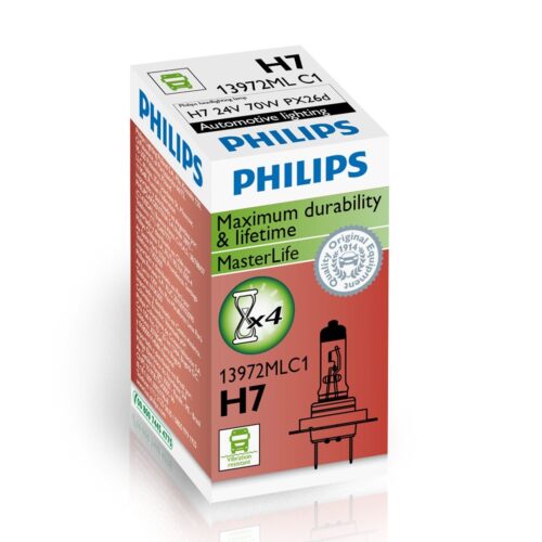 8711500825735 Philips H7 MasterLife PX26d 24V 70W C1