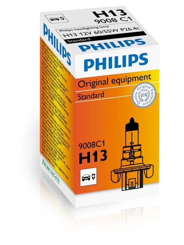 Philips H13 P26,4t 12V 60/55W C1