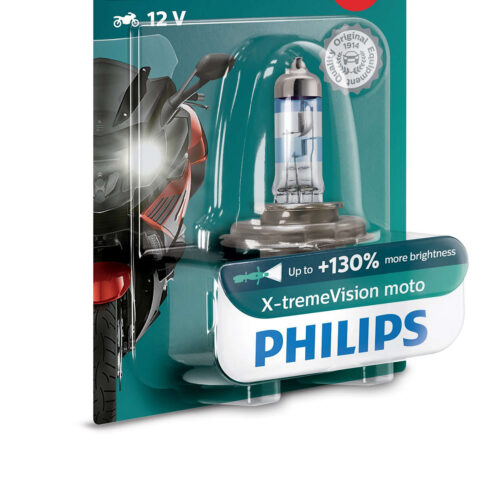 8719018000569 Philips H4 X-tremeVision Moto 12V60/55 P43t-38 BW