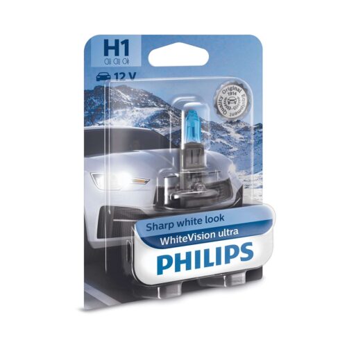 8719018005236 Philips WhiteVision ultra H1 12258 WVU 12V 55W P14,5s B1