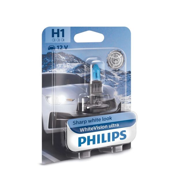 Philips WhiteVision ultra H1 12258 WVU 12V 55W P14,5s B1