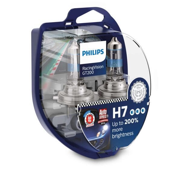 Philips RacingVision GT200 H7 12972 RGT 12V 55W PX26d S2