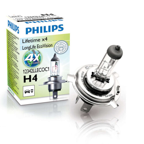 8727900361896 Philips H4 LongLife EcoVision 12V60/55W P43t-38 C1