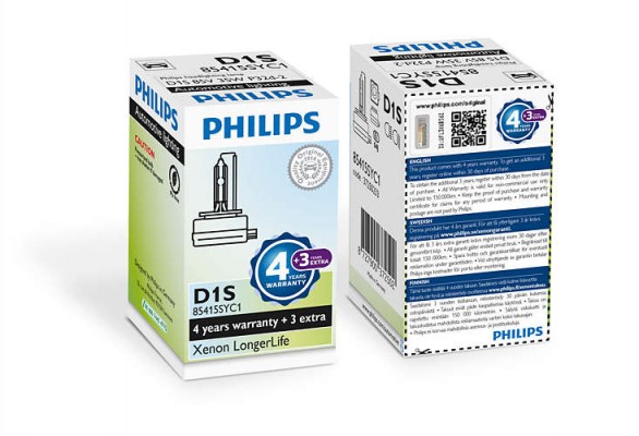 Philipsi D1S garantii 85V35W PK32d-2 C1