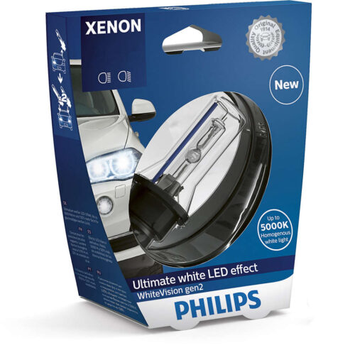 8727900377316 Philips D2R WhiteVision 85V35W P32d-3 S1